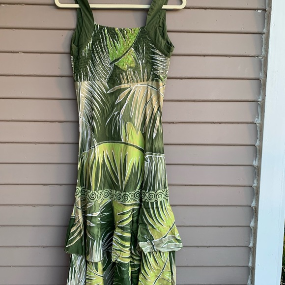 Ku De Ta Tropical Dress Womens Size small Green Small. - Picture 16 of 16